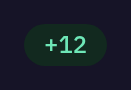 DmBadge — ahead, dark theme