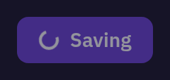 DmButton — loading, dark theme