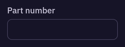 DmInput — default, dark theme