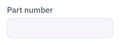 DmInput — disabled, light theme